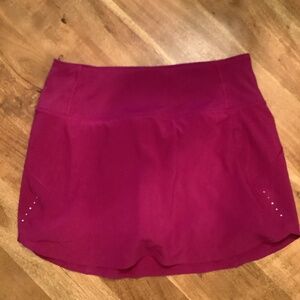 Athleta run with it skort